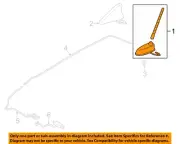 HYUNDAI OEM 19-20 Santa Fe Electrical Antenna-Antenna 96210S2070 (for: Hyundai)