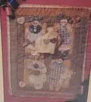 NIP! Country Doll Quilt Pattern by Button Babies