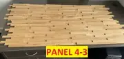 FEATURE WALL CLADDING 3D PANEL INTERIOR REAL WOOD RED OAK 1 PIECE- PANEL 4-3