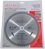 Circular Saw Blades - 210mm - 60T Teeth (Metal Cutting)