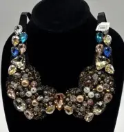 Rhinestone Stunning Costume Statement Necklace Nordstrom’s TASHA NEW
