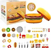 Role Play Take Apart Toy | Colorful Educational Kitchen Toy,Portable Fine Motor Skills Learning Game, Playing House Accessories for Boys, Girls