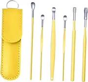 BCOATH 1Set Portable Remover Tool Ear Cleaning Spoons Picks with Storage Box Durable Ear Cleaner for Safe Thorough Wax Removal Lightweight