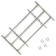 Adjustable Security Grille for Windows with 3 Crossbars 700-1050 mm vidaXL