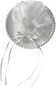 [Oxtxuzdm] Fairy Ribbon Hair Scrunchies Sheer Oversized Hair Scrunchy Elegant Hair Rope Scrunchy Women Ponytail Holder