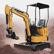 Excavator 1 Ton Household Micro Digger – Multifunctional Compact 0.8 Ton Farm Small Trencher – Customized Mini Excavator for Small Projects