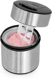 ProfiCook 501140 1.8L 12W Black Stainless steel ice cream maker 501140 1.8 L 45 min 1 bowls LED Stainless steel Black Stainless steel