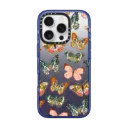 iPhone 16 Pro Impact Case MagSafe Compatible Spring Butterflies