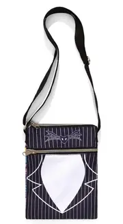 Loungefly Disney The Nightmare Before Christmas Jack & Sally Split Passport Crossbody Bag - New With Tags