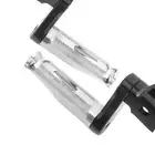 SHINOBI Foot Pegs Front 40mm Lower SILVER For Honda CB600F Hornet 98-06 05