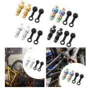 2Pcs Brake Caliper Bleed Screws Spare Parts Bike Hydraulic Brake Bleed Bolts