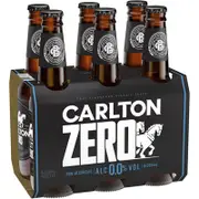 Carlton Zero Bottle 330mL