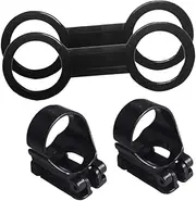 BIUDECO 4Pcs Diving Keeper Flexible and Holder Mask Strap Clips for Easy Assembly Compatible with Diving Gear