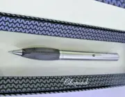 Chopard Rubber Grip Palladium Tone and Black Racing Pencil 95/8007 Pencil Gift