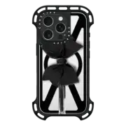 iPhone 16 Pro Ultra Bounce Case MagSafe Compatible Black Bow