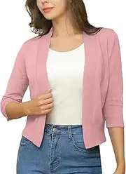[Generic] Solid Knitwear Elegant Simple Cardigan Versatile Short Coat Women's Lime Jackets Ladies Black Blazer Jacket Womens Leisure Long Motorcycle And Trousers Packaway