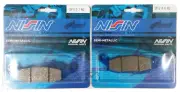 2P-257 + 2P-260 NS Nissin Front Brake Pads Kawasaki Ninja R 400 2011-