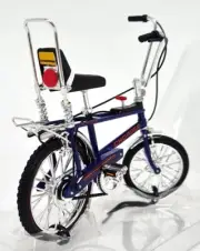 Toyway 1/12 - Chopper MK2 Model Bicycle Purple Retro 70's Bike The Hot One
