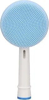 Silicone Electric Facial Cleansing Brush Replacement Head Exfoliating Skin Care Blue