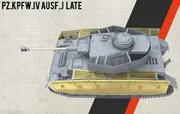 Border Model 1/35 Panzer IV J Late w/ Workable Tracks Plastic Model Kit [BT008]