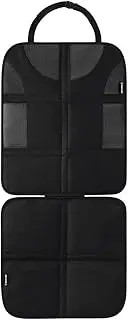 Maxi-Cosi Back Seat Protector, Forward Rearward Facing Car Seat Accessory, Protects Leather and Fabric Car Interior, Strong Anti-Slip Material, Quick installation, Large Size, ISOFIX Compatible, Black