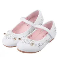 在飛比找PChome24h購物優惠-《布布童鞋》CONNIFE象牙白色鑽飾兒童公主鞋(18~22