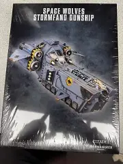 Space Wolves Stormfang Gunship Warhammer 40K New Sealed In Box!