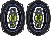Car Speaker Tweeters 2pcs 6x9 Inch 12V 1000W 3 Way Car Coaxial Auto Audio Music Stereo Full Range Frequency HiFi Speakers Car Audio Component