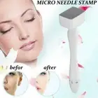 Adjustable 140 Pins Microneedle Stamp Roller Therapy 0.5mm-3mm Super Derma