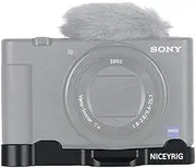 NICEYRIG Camera Base Mount Bracket with Arca-swiss Dovetail for Sony ZV1 Camera -466
