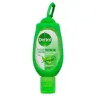 Dettol Antibacterial Instant Hand Sanitiser Refresh Green Clip 50ml