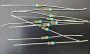 10pcs 6.98k ohm 1/4W 1% Metal Film Precision Axial Resistors ~ NEW ~