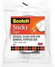 Scotch Sticky Tape 24 mm x 66 m, (502)