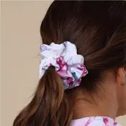 Snuggle Hunny Lilac Skies Organic Scrunchie