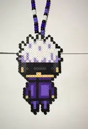 NEW Jujutsu Kaisen’s Gojo Kandi Perler Necklace EDM EDC Fest Rave Dance