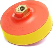 GLASS POLISH Rotary Backing Pad 100mm M14x2 Thread Professional Hook and Loop with Hard Density for Buffing, Polishing and Detailing