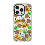 iPhone 16 Pro Clear Case MagSafe Compatible imma potato stickers
