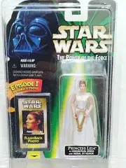 Star Wars Potf2 Princess Leia Ceremonial Flashback Photo Action Figure ~ Misp
