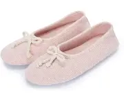 Women's Comfortable House Slippers Maternity Shoes Slip On - Pink