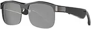 Smart Bluetooth Sunglasses,Smart Business Discoloration Bluetooth Glasses for Women Men,Built-in Mic & Speakers, Voice Assistant, UV 400 Protection Audio Sun Glass