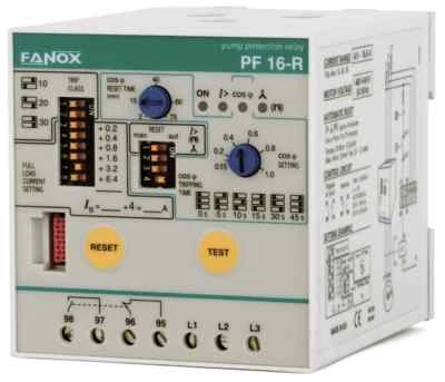 Fanox PF16RV230 3-Phase Pump Protection Relay (without level sensor) 3-10HP