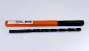 7/16" HERTEL Extra Length Drill Bit 118° HSS 10" OAL RH Black Oxide .4375" USA