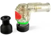 Spark plug HT Cap, TNT Clear Spark Plug Cap, classic 90° - 14mm spark plug, f...