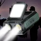 LED Headlamp for Induction Uses Compact Design USB Rechargeable Feature