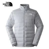 在飛比找momo購物網優惠-【The North Face 官方旗艦】北面男款灰色防潑水