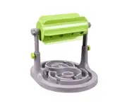P47 Roller Cat and Dog Feeder Slow Feeder Pet Adjustable Food Bowl Toy