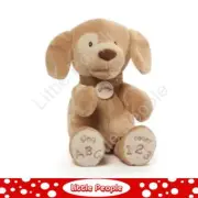 Plush Gund Animated Spunky Tan Abc 123 Dog Genuine