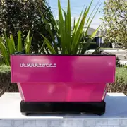 Clean 2 Group Pink La Marzocco Linea Commercial Coffee Machine