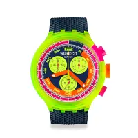 在飛比找Yahoo奇摩購物中心優惠-Swatch BIG BOLD 系列手錶 NEON TO T