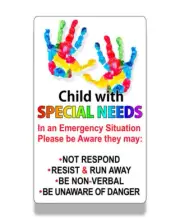 Child Special Needs Sticker Decal